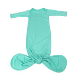 Modal Knotted Gown- Solids