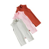 High Neck Sleeveless Jumpsuit