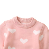 Heart Sweater Romper