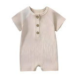 Knit-Ribbed Romper
