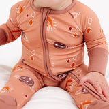 Limited Edition Planet Bamboo Zipper Pajamas
