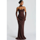 Alexa Strapless Evening Dress
