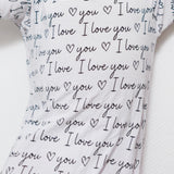 Bamboo Knotted Gown - I Love You