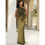Aria Satin Evening Dress