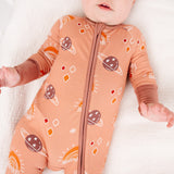 Limited Edition Planet Bamboo Zipper Pajamas