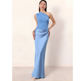 Aria Satin Evening Dress