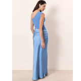 Aria Satin Evening Dress