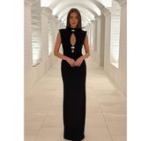 Celeste Cutout Evening Dress