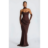 Alexa Strapless Evening Dress