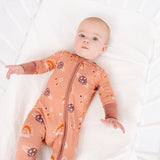 Limited Edition Planet Bamboo Zipper Pajamas