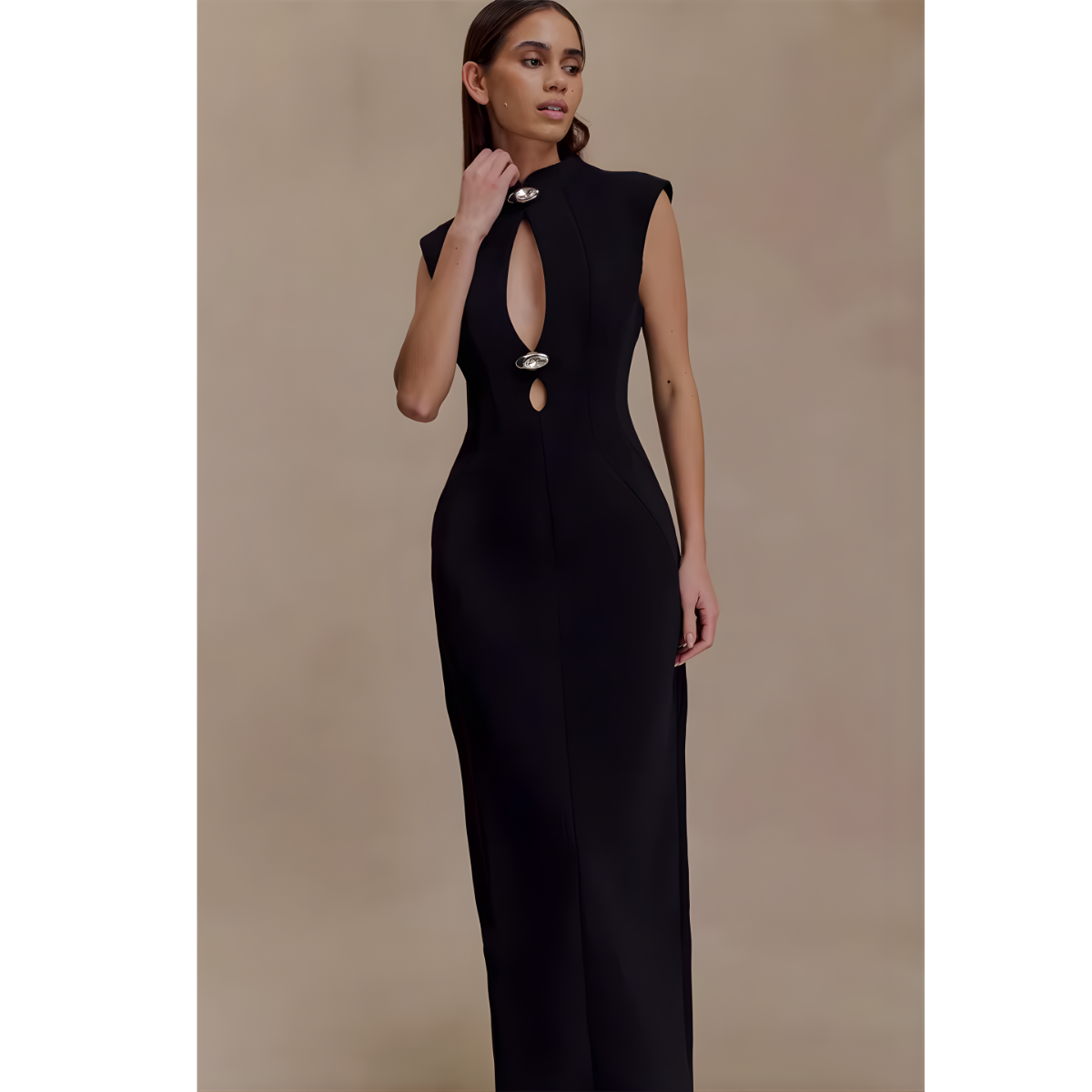 Celeste Cutout Evening Dress