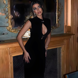 Celeste Cutout Evening Dress