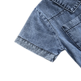Denim Romper