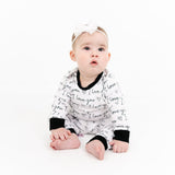 Two Piece I Love You Bamboo Pajama Set