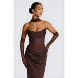 Alexa Strapless Evening Dress