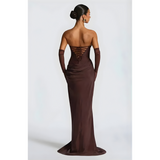 Alexa Strapless Evening Dress