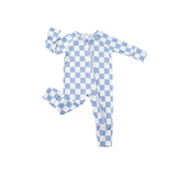 Checkers Bamboo Zippy Romper