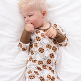 Milk & Cookies Easy-Zippy Romper