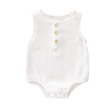 Gauze Romper Bodysuit
