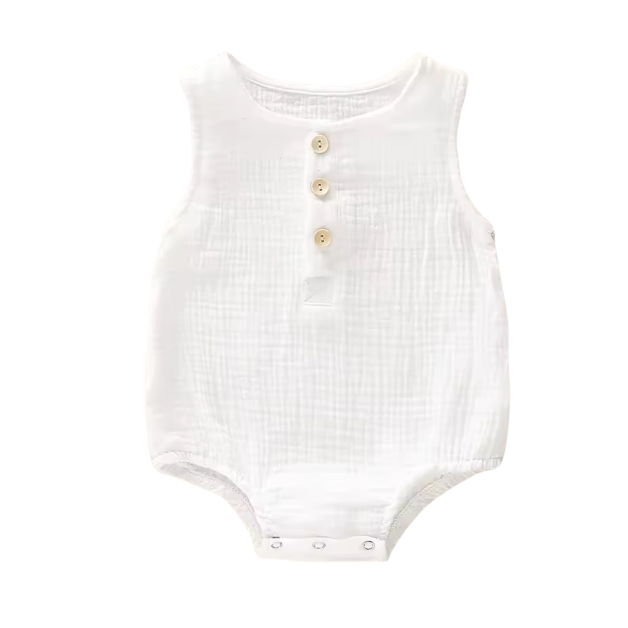 Gauze Romper Bodysuit