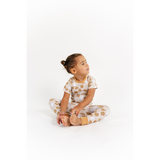 Two Piece Bamboo Pajama - Milk & Cookies