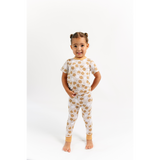 Two Piece Bamboo Pajama - Milk & Cookies