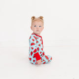 Watermelon Bamboo Zippy Romper