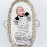 Bamboo Knotted Gown - I Love You