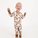 Milk & Cookies Easy-Zippy Romper