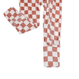Checkers Bamboo Zippy Romper