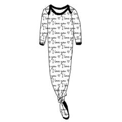 I Love You Bamboo Knotted Gown