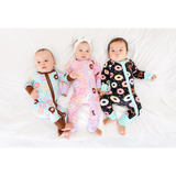 Bamboo Zippy Romper- Donuts