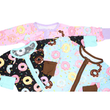 Bamboo Zippy Romper- Donuts