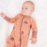Limited Edition Planet Bamboo Zipper Pajamas