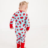 Watermelon Bamboo Zippy Romper