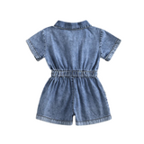 Denim Romper
