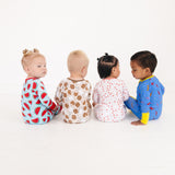 Milk & Cookies Easy-Zippy Romper