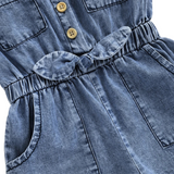 Denim Romper