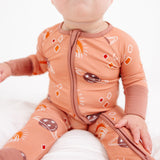 Limited Edition Planet Bamboo Zipper Pajamas