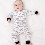 Two Piece I Love You Bamboo Pajama Set