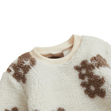 Fuzzy Flowers Two Piece Set