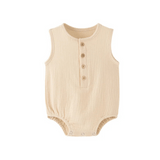Gauze Romper Bodysuit