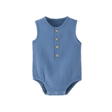 Gauze Romper Bodysuit
