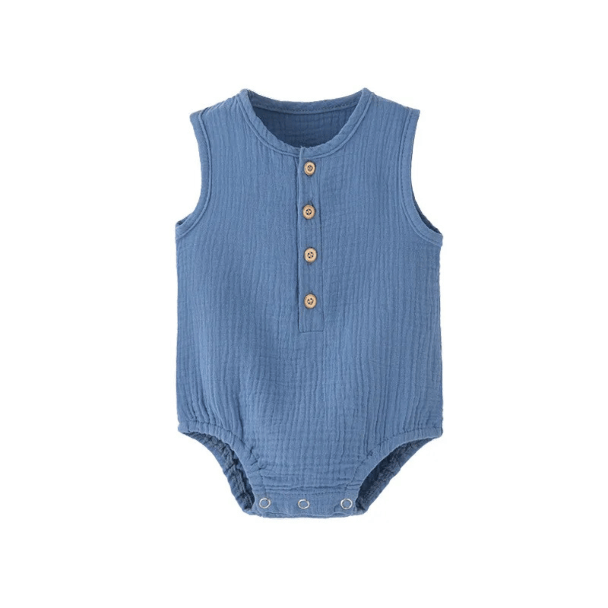 Gauze Romper Bodysuit