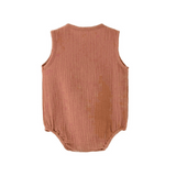 Gauze Romper Bodysuit