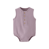 Gauze Romper Bodysuit