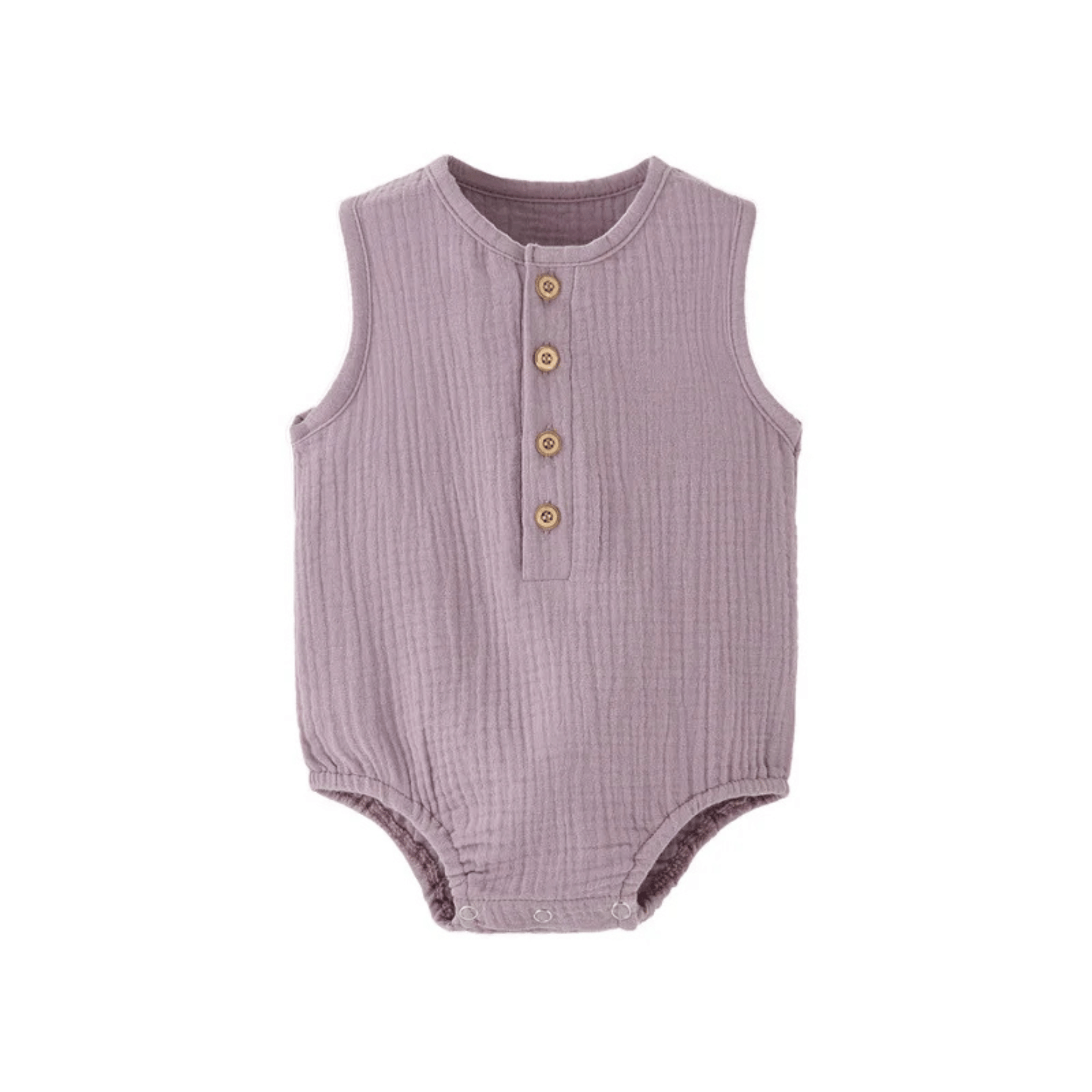 Gauze Romper Bodysuit