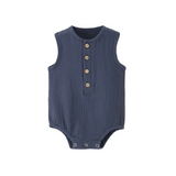 Gauze Romper Bodysuit