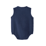 Gauze Romper Bodysuit