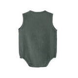 Gauze Romper Bodysuit